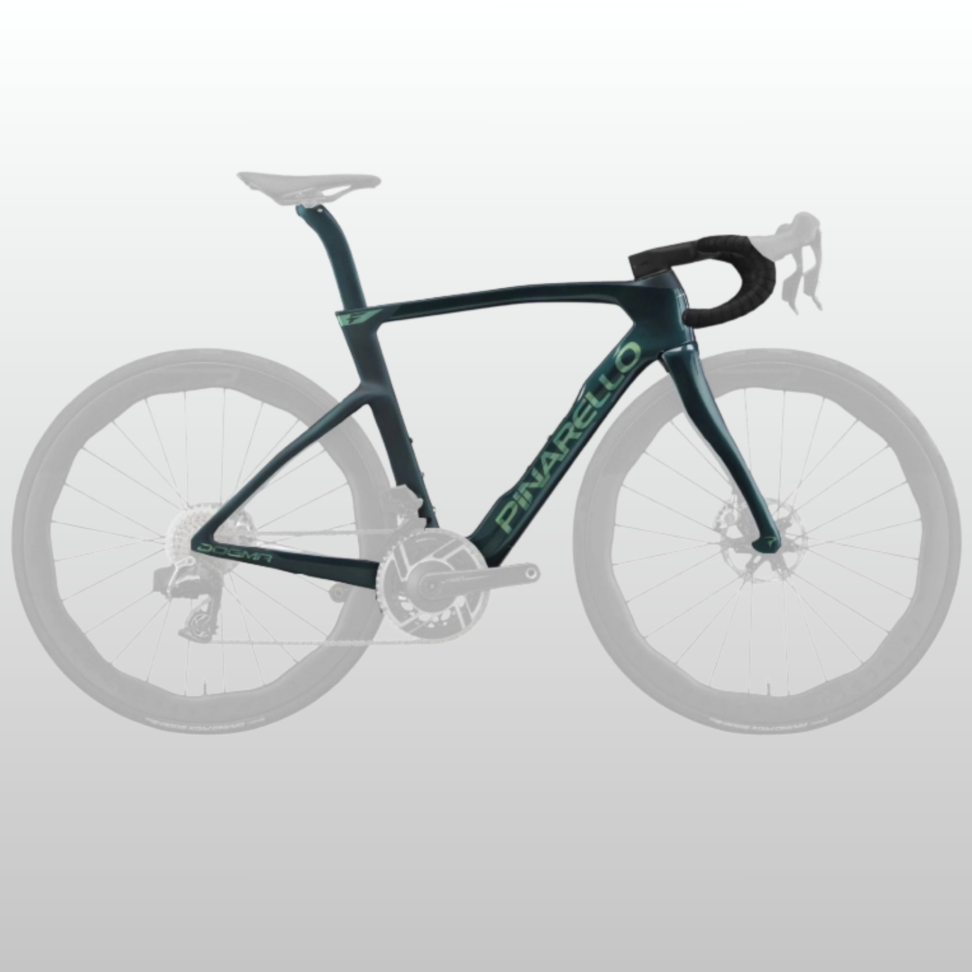 Pinarello Dogma F Frameset Obsidian Emerald
