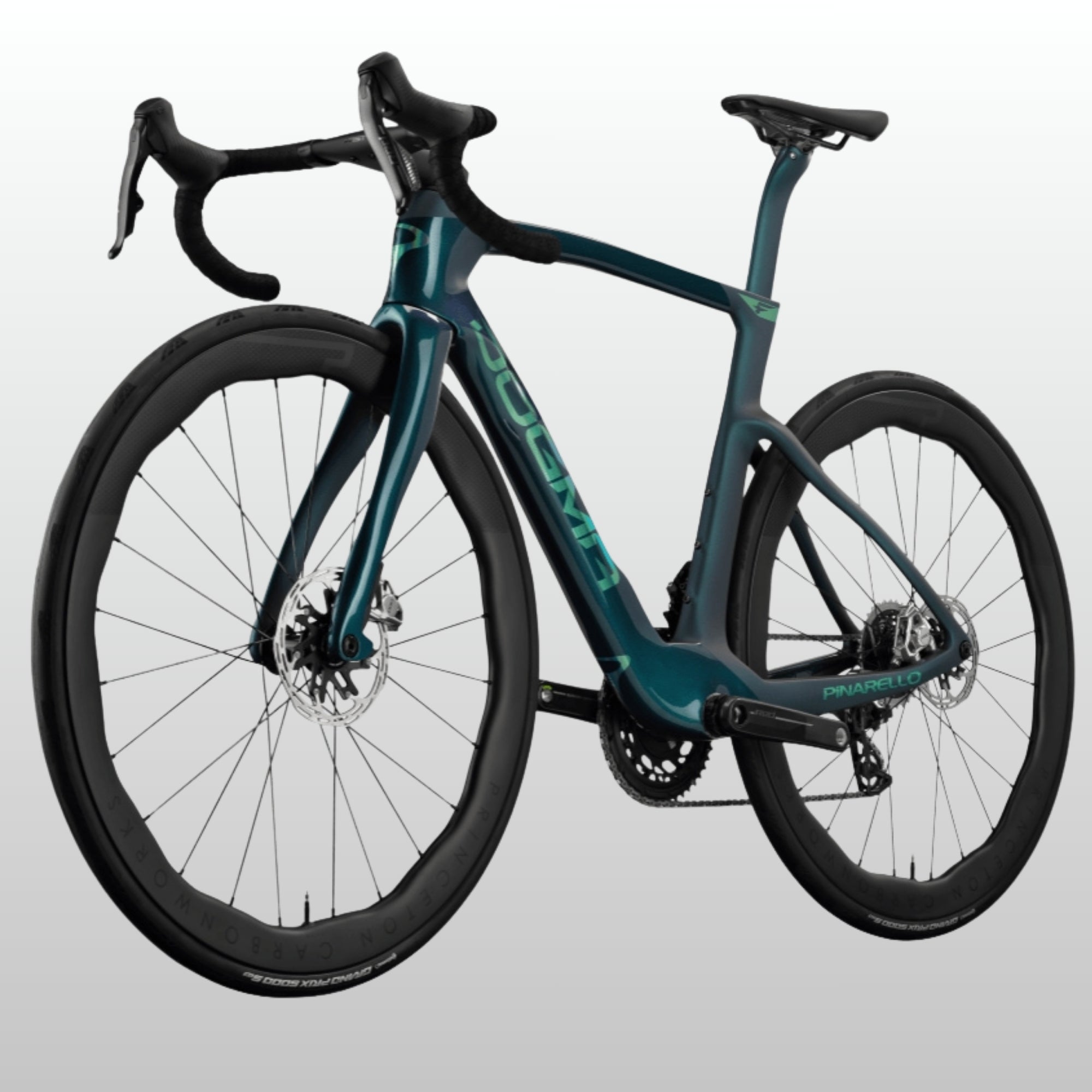 Pinarello Dogma F Frameset Obsidian Emerald